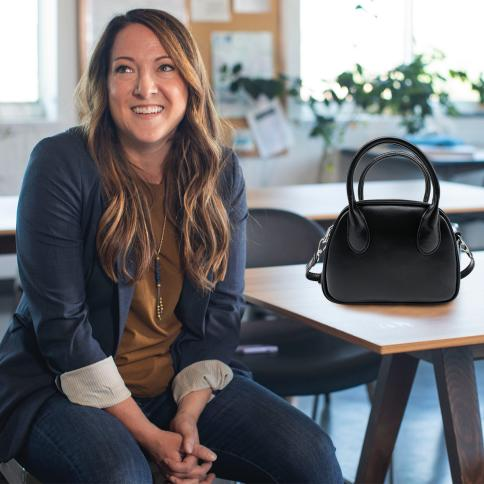 A Touch of Elegance: Styling the Small Black Tote Bag with a Shoulder Strap