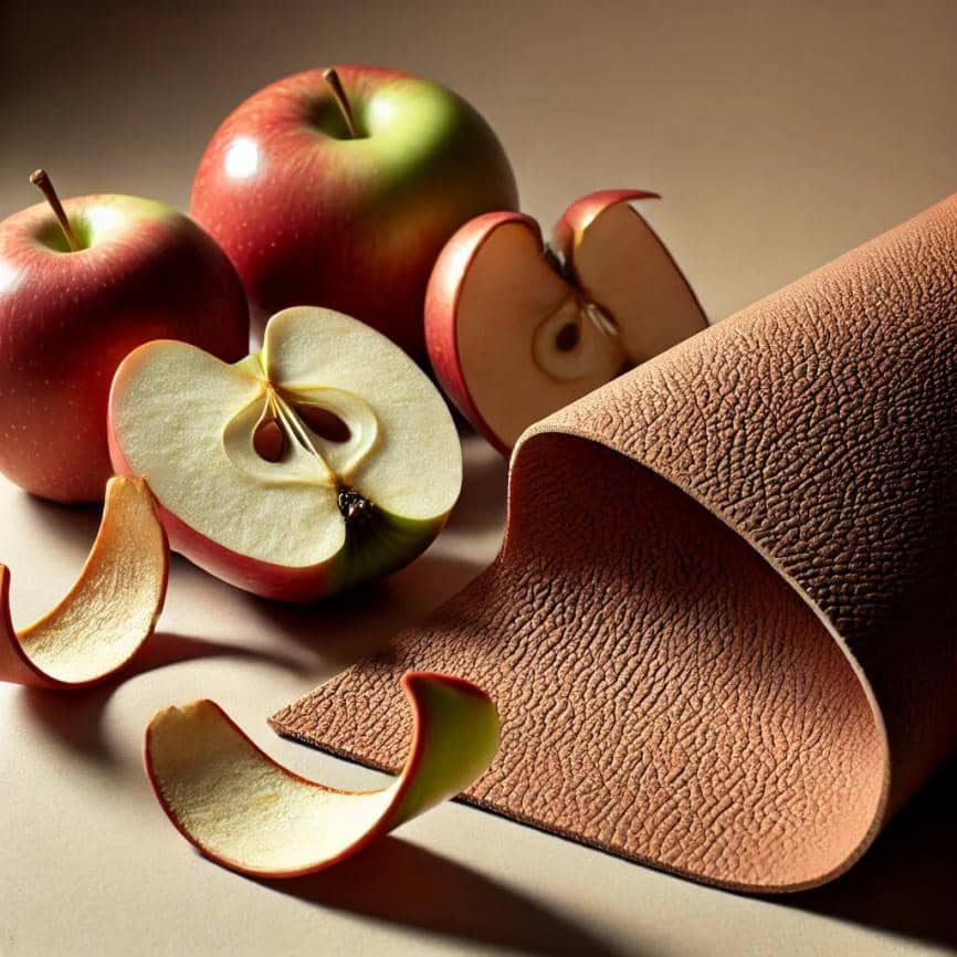 Vegan Leather Made From Apple Peels